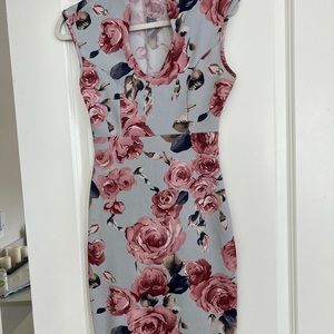 Floral midi dress